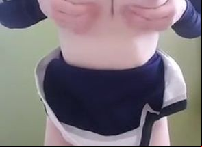 Ideal young lady tits.